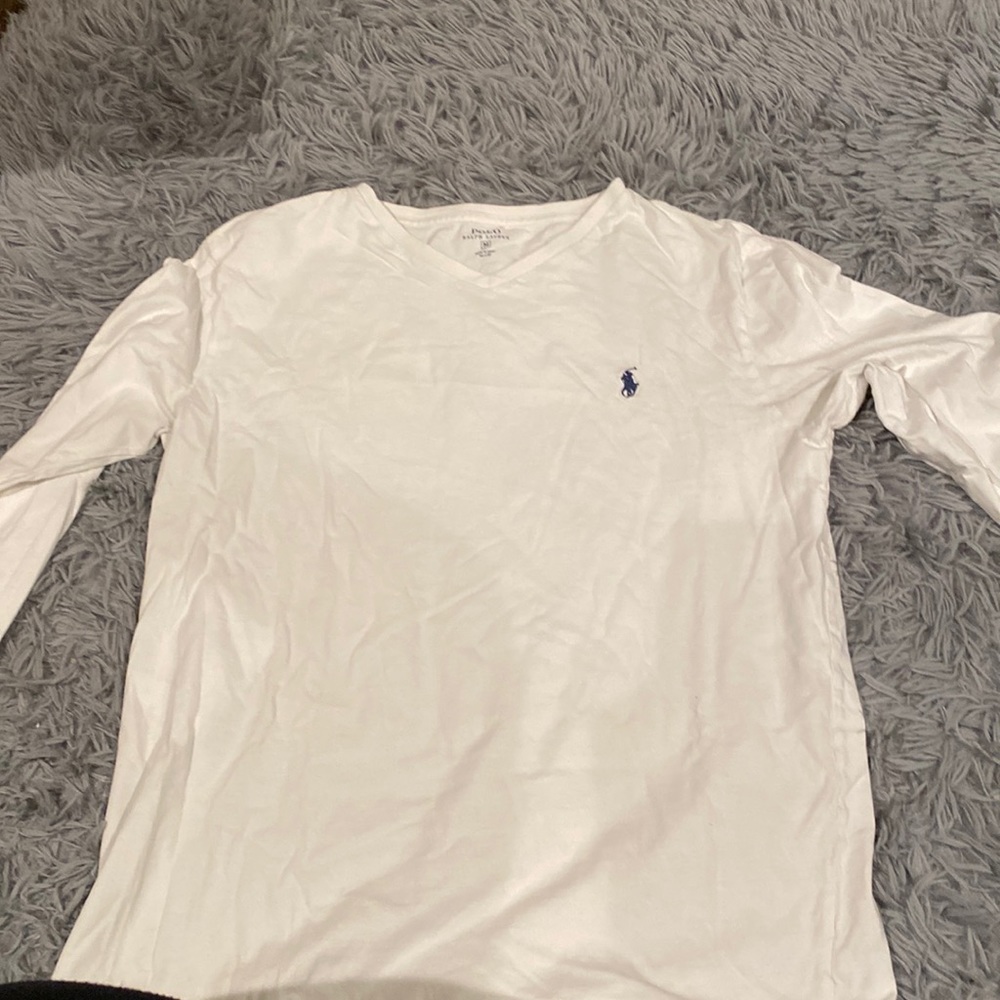 Mens Polo Long Sleeve Shirt